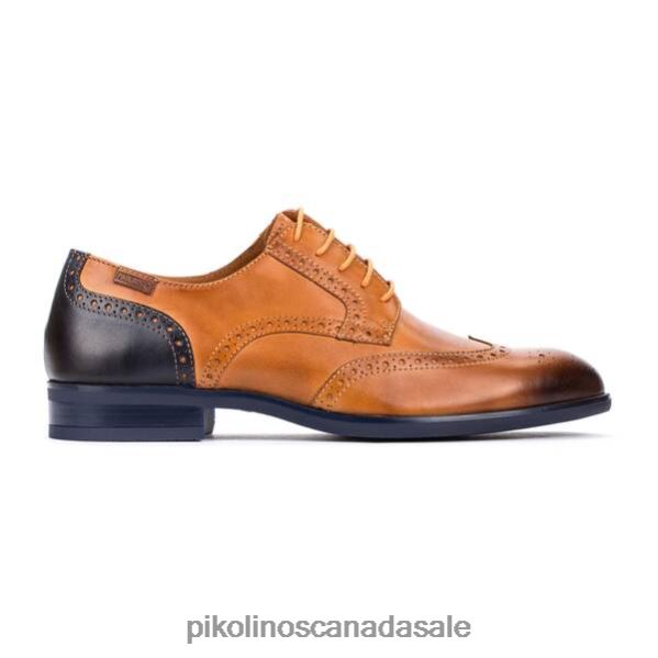 BRISTOL shoe with details Men Brandy 4604J894 Pikolinos Footwear