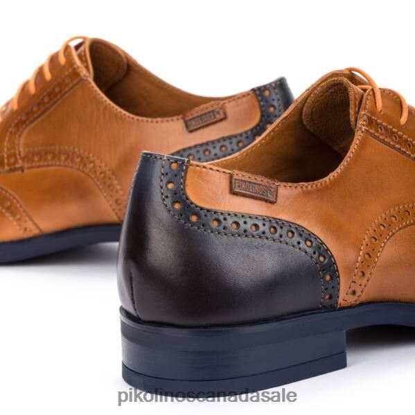 BRISTOL shoe with details Men Brandy 4604J894 Pikolinos Footwear