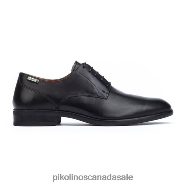 BRISTOL simple and elegant blucher Men Black 4604J576 Pikolinos Footwear