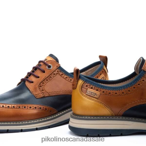 CANET bluchers with sport sole Men Brandy 4604J593 Pikolinos Footwear