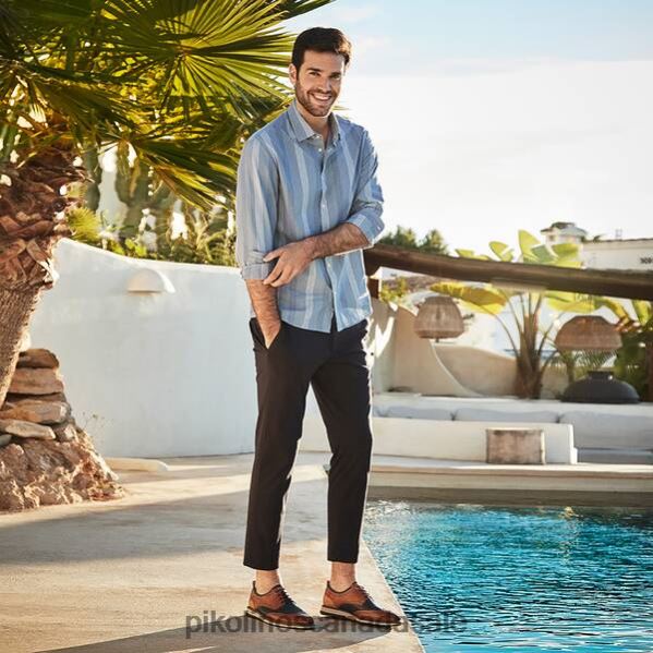 CANET bluchers with sport sole Men Brandy 4604J593 Pikolinos Footwear