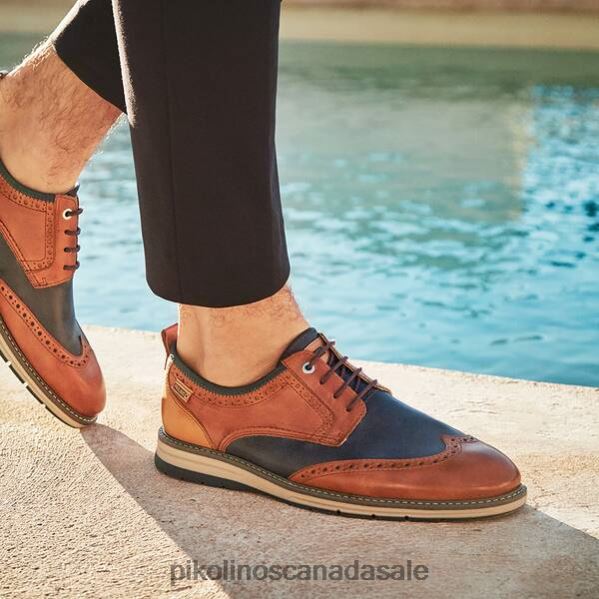 CANET bluchers with sport sole Men Brandy 4604J593 Pikolinos Footwear