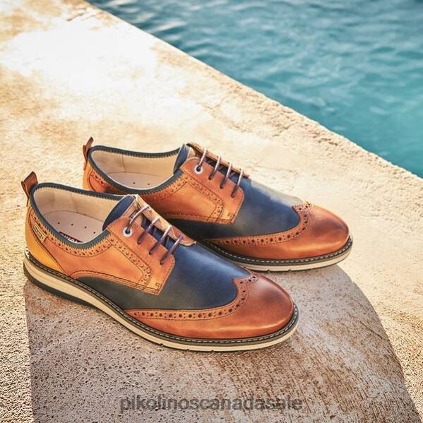 CANET bluchers with sport sole Men Brandy 4604J593 Pikolinos Footwear