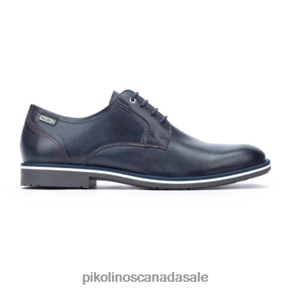 LEON smart Blucher Men Blue 4604J561 Pikolinos Footwear