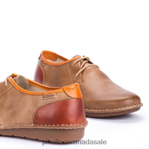 SANTIAGO santiago blucher with visible stitching Men Castor 4604J903 Pikolinos Footwear