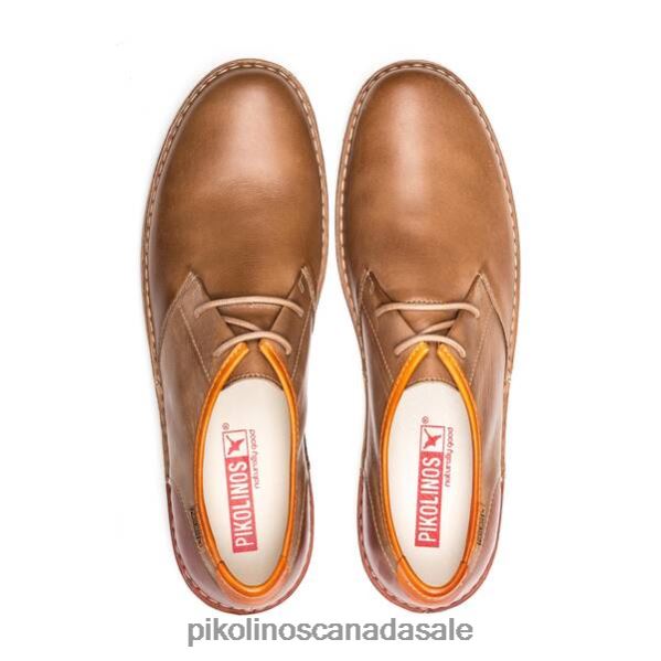 SANTIAGO santiago blucher with visible stitching Men Castor 4604J903 Pikolinos Footwear