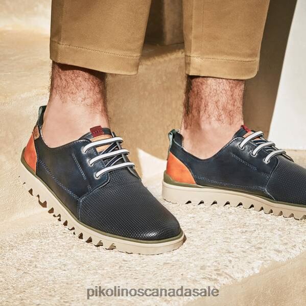 TABERNAS bluchers with sport sole Men Blue 4604J605 Pikolinos Footwear