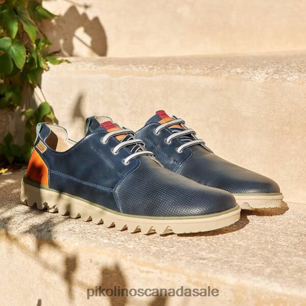 TABERNAS bluchers with sport sole Men Blue 4604J605 Pikolinos Footwear