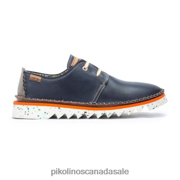 VILLENA bluchers with sport sole Men Blue 4604J614 Pikolinos Footwear