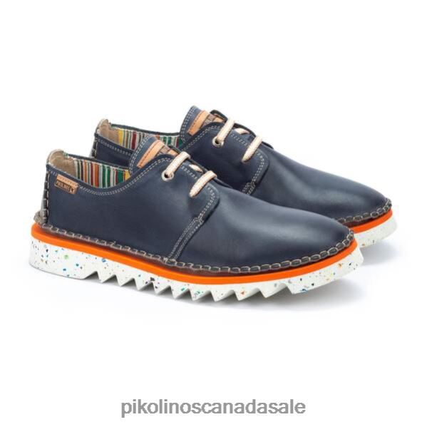 VILLENA bluchers with sport sole Men Blue 4604J614 Pikolinos Footwear