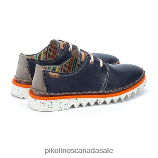 VILLENA bluchers with sport sole Men Blue 4604J614 Pikolinos Footwear