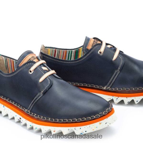 VILLENA bluchers with sport sole Men Blue 4604J614 Pikolinos Footwear