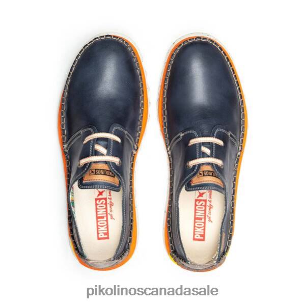 VILLENA bluchers with sport sole Men Blue 4604J614 Pikolinos Footwear