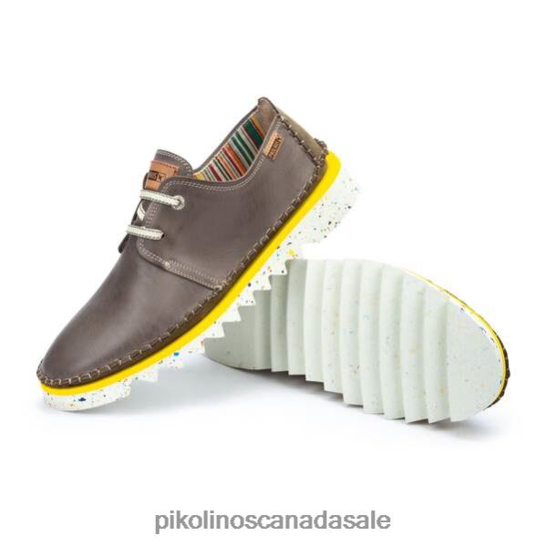 VILLENA bluchers with sport sole Men Dark Grey 4604J613 Pikolinos Footwear