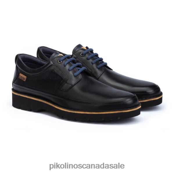 YESTE leather shoes with sport sole Men Black 4604J979 Pikolinos Footwear