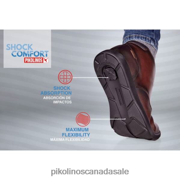 YESTE leather shoes with sport sole Men Cuero 4604J980 Pikolinos Footwear