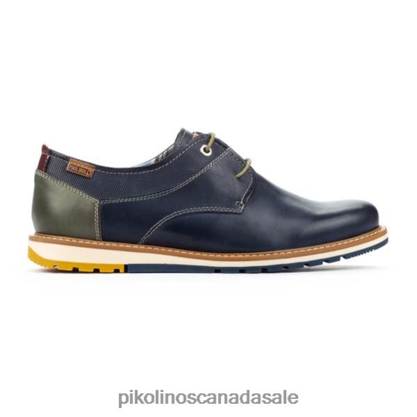 BERNA basic lace-up shoes Men Blue 4604J925 Pikolinos Footwear