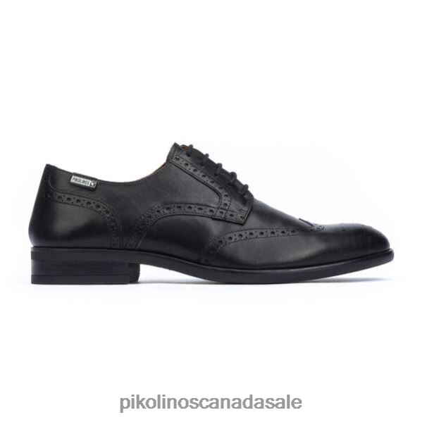 BRISTOL elegant lace-up shoe Men Black 4604J570 Pikolinos Footwear