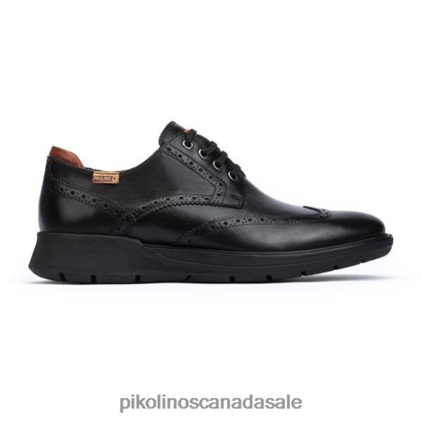 BUSOT leather derby shoes with sport sole Men Black 4604J898 Pikolinos Footwear