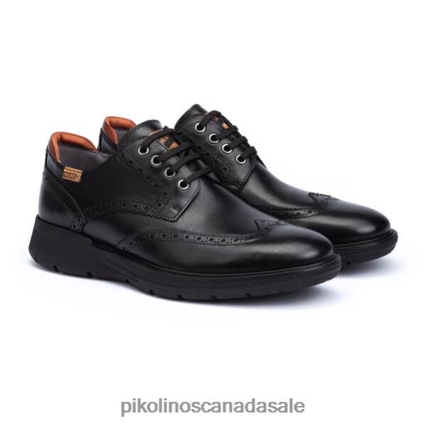 BUSOT leather derby shoes with sport sole Men Black 4604J898 Pikolinos Footwear