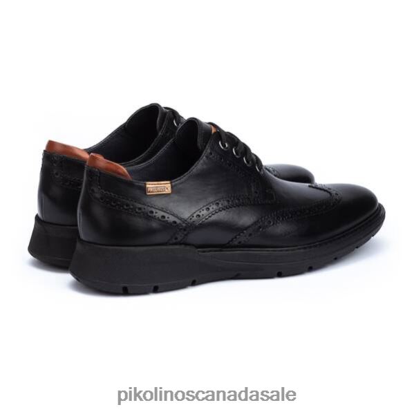 BUSOT leather derby shoes with sport sole Men Black 4604J898 Pikolinos Footwear