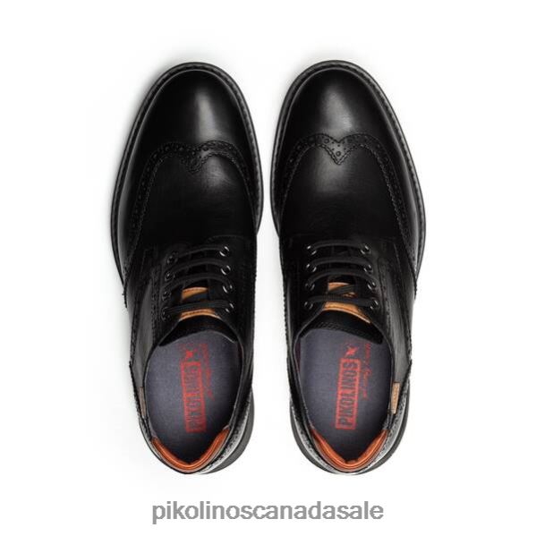 BUSOT leather derby shoes with sport sole Men Black 4604J898 Pikolinos Footwear