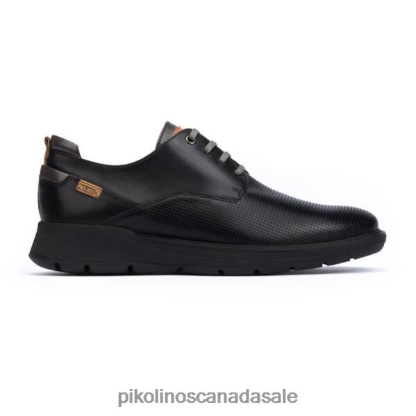 BUSOT sporty derby shoes with lightweight sole Men Black 4604J958 Pikolinos Footwear