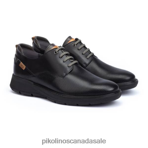 BUSOT sporty derby shoes with lightweight sole Men Black 4604J958 Pikolinos Footwear