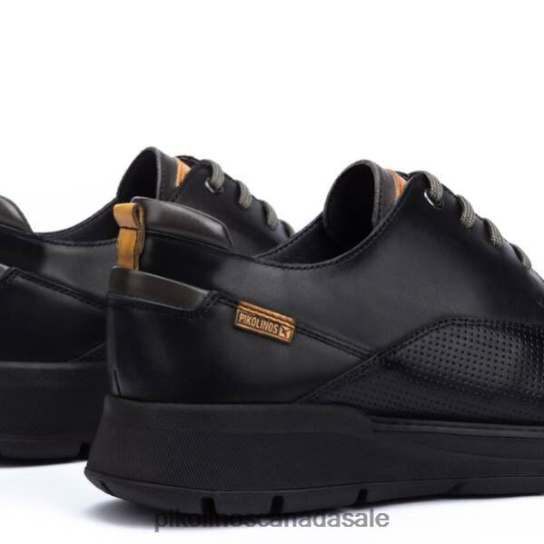 BUSOT sporty derby shoes with lightweight sole Men Black 4604J958 Pikolinos Footwear