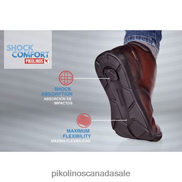 BUSOT sporty derby shoes with lightweight sole Men Black 4604J958 Pikolinos Footwear