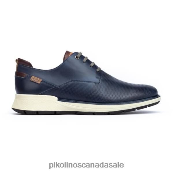 BUSOT sporty derby shoes with lightweight sole Men Blue 4604J960 Pikolinos Footwear