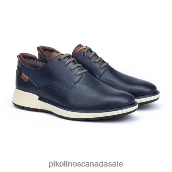 BUSOT sporty derby shoes with lightweight sole Men Blue 4604J960 Pikolinos Footwear