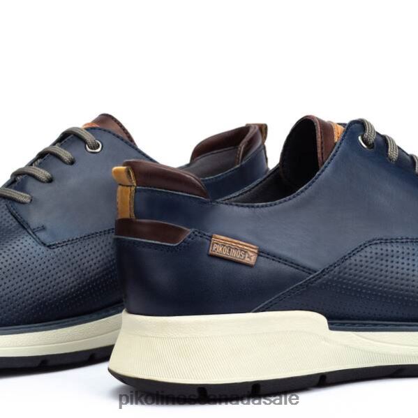 BUSOT sporty derby shoes with lightweight sole Men Blue 4604J960 Pikolinos Footwear