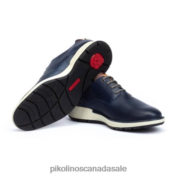 BUSOT sporty derby shoes with lightweight sole Men Blue 4604J960 Pikolinos Footwear