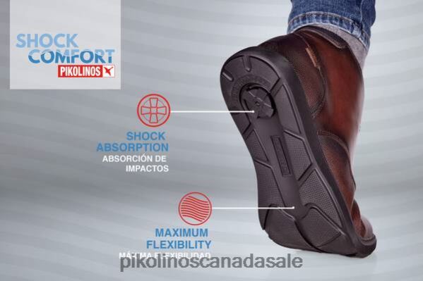 BUSOT sporty derby shoes with lightweight sole Men Blue 4604J960 Pikolinos Footwear