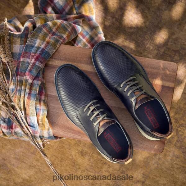BUSOT sporty derby shoes with lightweight sole Men Blue 4604J960 Pikolinos Footwear