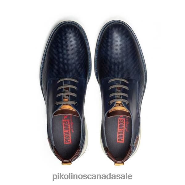 BUSOT sporty derby shoes with lightweight sole Men Blue 4604J960 Pikolinos Footwear