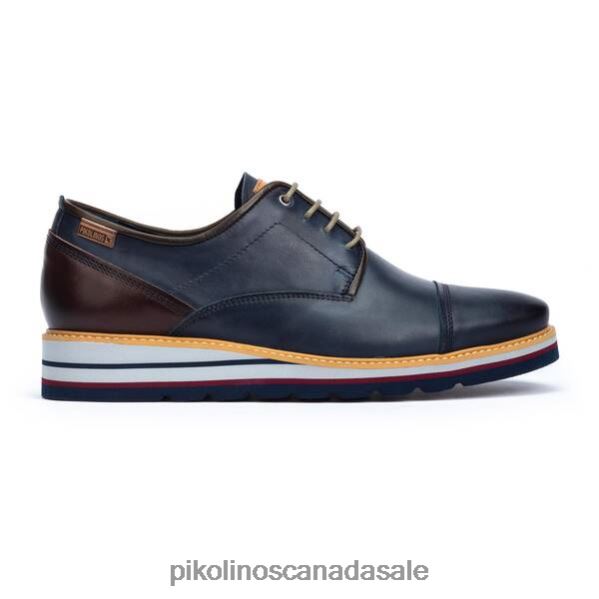 DURCAL leather derby shoes with original sport sole Men Blue 4604J969 Pikolinos Footwear