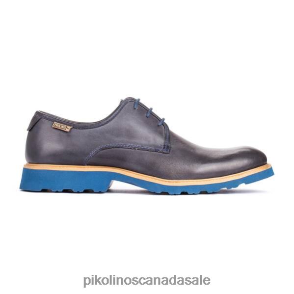 GLASGOW glasgow lace-up shoes Men Navy Blue 4604J900 Pikolinos Footwear