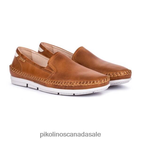 ALTET altet embossed leather moccasin Men Brandy 4604J994 Pikolinos Footwear