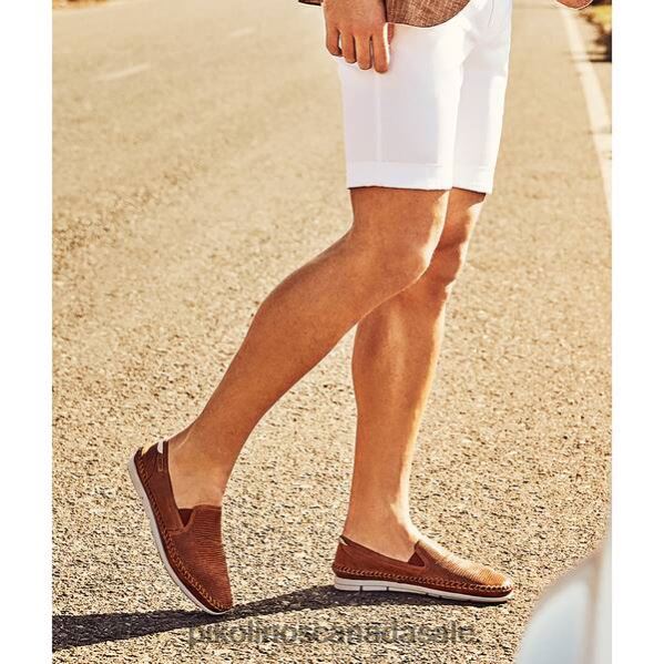 ALTET altet embossed leather moccasin Men Brandy 4604J994 Pikolinos Footwear