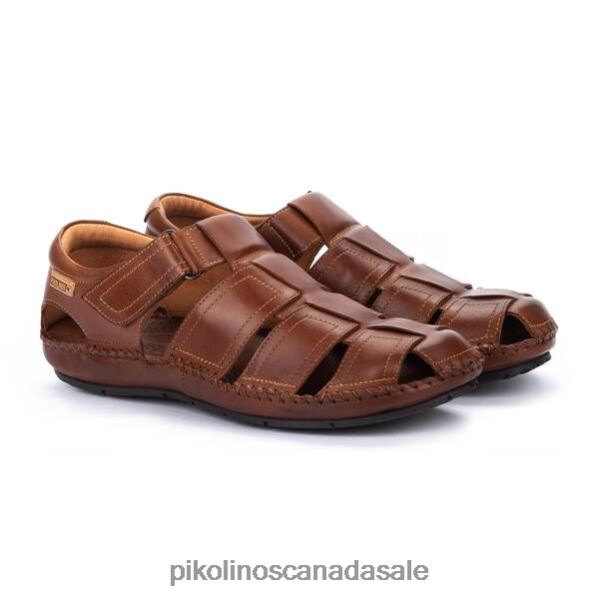 TARIFA tarifa strap sandal with velcro closure Men Cuero 4604J504 Pikolinos Footwear