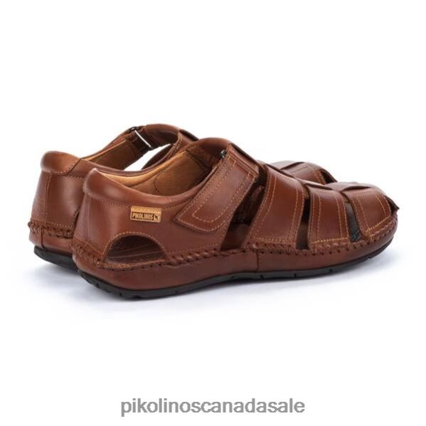 TARIFA tarifa strap sandal with velcro closure Men Cuero 4604J504 Pikolinos Footwear