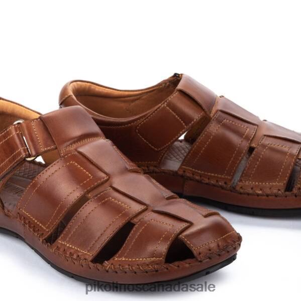 TARIFA tarifa strap sandal with velcro closure Men Cuero 4604J504 Pikolinos Footwear