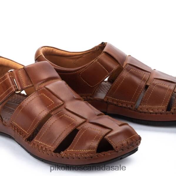 TARIFA tarifa strap sandal with velcro closure Men Cuero 4604J506 Pikolinos Footwear