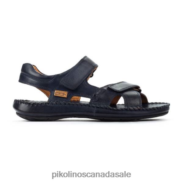 TARIFA tarifa velcro sandal Men Blue 4604J511 Pikolinos Footwear