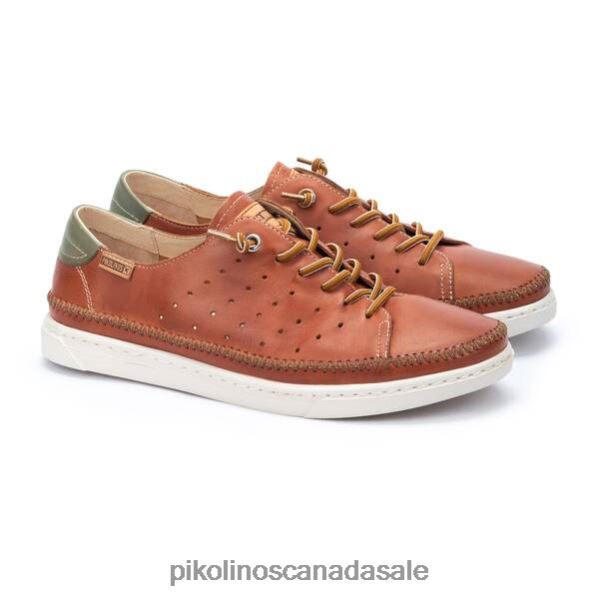 ALICANTE sneakers with perforated detailing Men Brick 4604J490 Pikolinos Footwear