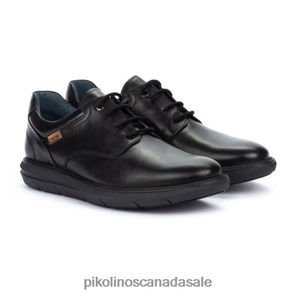 AMBERES blucher shoes with a sporty touch Men Black 4604J927 Pikolinos Footwear
