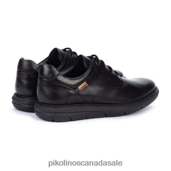 AMBERES blucher shoes with a sporty touch Men Black 4604J927 Pikolinos Footwear