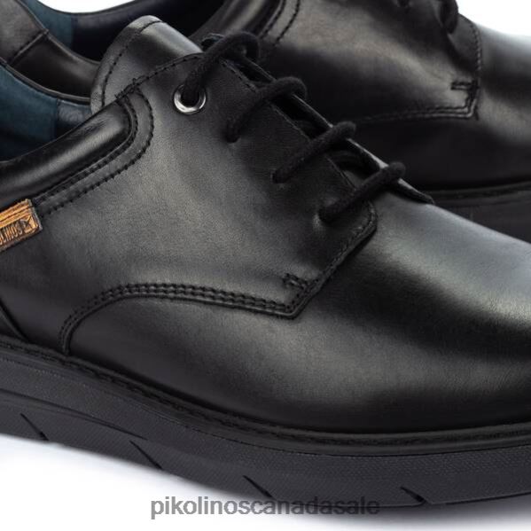 AMBERES blucher shoes with a sporty touch Men Black 4604J927 Pikolinos Footwear